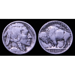 1918/17-D Buffalo Nickel, Very Nice Good+